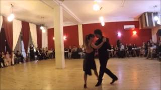 Petit Salòn EMFrancini  APodestà Federico Naveira y Sabrina Masso  Calesita Tango Club 2016 [upl. by Ennaeirrac]