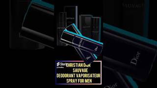 ලක්ෂරි ඩියෝ  Sauvage Deodoran Vaporisateur Spray  For Men Short 🧡 [upl. by Sugna]