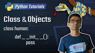 Python Tutorial  17 Class and Objects [upl. by Eeladnerb294]