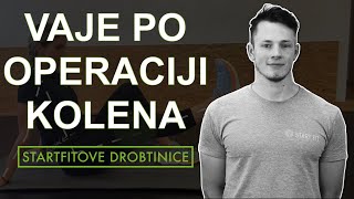 Izberi VARNO vajo za svoje KOLENO I Startfitove drobtinice 083 [upl. by Harri]