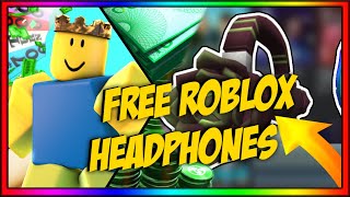 ✨ SECRET CODE How to get FREE HEADPHONES on ROBLOX [upl. by Dnaltiac]