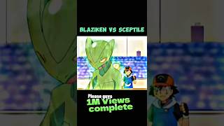 Blaziken VS Sceptile Pokemon Battle pokemonbattle ashpikachu [upl. by Eaned]