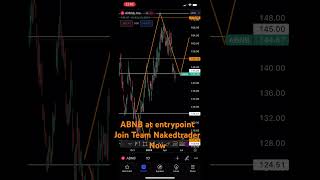 Airbnb  ABNB stock analysis at entrypoint  stockmarket analysis shorts [upl. by Dow]