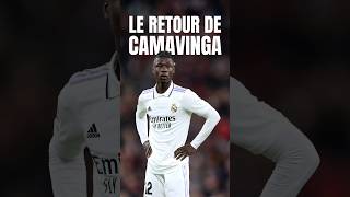 LE RETOUR DIFFICILE DE CAMAVINGA 😢⚽ football shorts realmadrid shortvideo foot [upl. by Nomit]