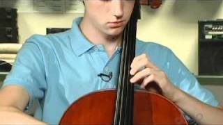 How to do a 2 Octave B Major Scale on Cello [upl. by Valeda]