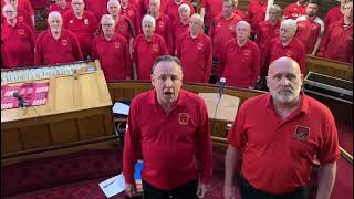 Treorchy Male Voice Choir sing Yma o Hyd [upl. by Leterg19]