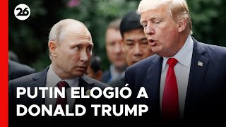 RUSIA  Putin aseguró que quotTRUMP fue PERSEGUIDO por todos los BANDOSquot [upl. by Dichy]