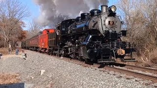 Steam Returns To South Jersey A Weekend Of RailFanning The Woodstown Central Railroad 9 [upl. by Octave17]