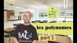 tcs international جدع مشترك دولي  les polynomes part 1 [upl. by Yrak]