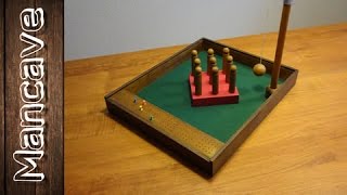 How to Make a Table Skittles Bowling Game [upl. by Ardnnek867]