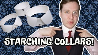 How to Starch Collars The Modern Way [upl. by Grissel]