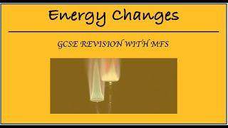 GCSE Chemistry Energy Changes Exam Walkthrough Part 1 [upl. by Mariejeanne]