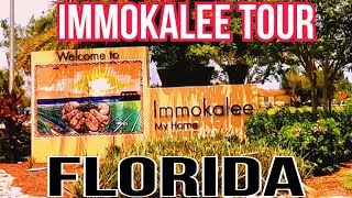 immokalee florida street tour [upl. by Elolcin]