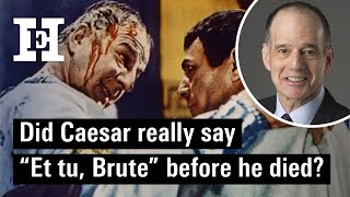 “Et tu Brute”  What were Julius Caesar’s last words during his assassination [upl. by Nameerf]