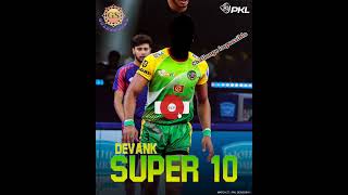 DEVANK challenge pkl11 shorts shortsfeed prokabaddi [upl. by Ohcamac]