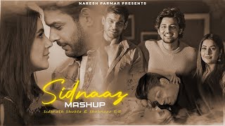 Sidnaaz Mashup Tribute  Sidharth Shukla Shehnaaz Gill  Ft Darshan Raval Vishal Mishra amp More [upl. by Akimert]