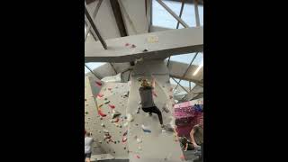 bouldering climbing gym gymvideo climber indooractivities climbinggym sports [upl. by Feodore]