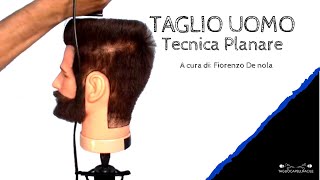 Taglio capelli Uomo  Tecnica planare  tagliocapellifacileit [upl. by Lennox664]