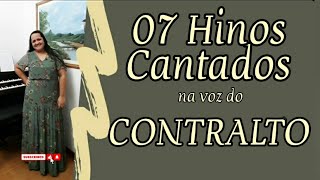 7 Hinos Cantados na voz do CONTRALTO  HINOS CCBHINÁRIO 5 [upl. by Menzies240]