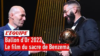 Ballon dOr 2022  Le film sur la soirée magique de Karim Benzema [upl. by Noelani]