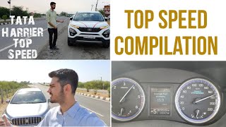 Tata Harrier vs Maruti Brezza vs Maruti Scross  Top Speed  Drive King [upl. by Charlene]