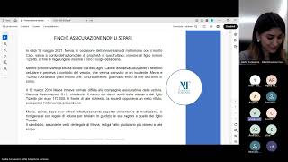 8° LEZIONE  WEBINAR 11 INCONTRI  PROVA SCRITTA ESAME AVVOCATO 2024 [upl. by Imhskal]