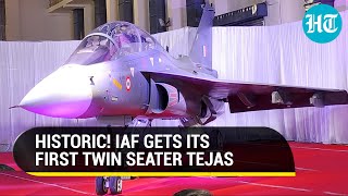 IAF Gets New War Machine Firstever Twin Seater LCA Tejas Added To Arsenal  Key Details [upl. by Mcgill840]