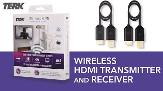 Terk TK1WS Wireless HDMI Transmitter  Receiver [upl. by Simmons]