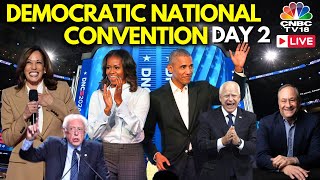 DNC LIVE Barack and Michelle Obama Speak at Democratic National Convention  Kamala Harris  N18G [upl. by Letch]