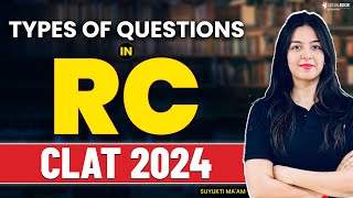 Types of Questions in Reading Comprehension  Tricks and Strategies to Solve  CLAT 2024 [upl. by Nwahsel791]