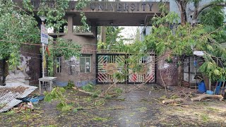 AMPHAN Super Cyclone After Effects in Various Parts of Kolkata  VM News HD1080 [upl. by Alleacim]