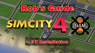 Simcity 4 Tutorial  How to upgrade toinstall the Network Addon Mod [upl. by Alleoj]