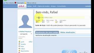 Como criar uma conta no Orkut VideoAulacom [upl. by Hedve]