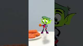 Spicy Food Fire Breath  Teen Titans Go  Watch more on Cartoon Network Shorts [upl. by Aryad]