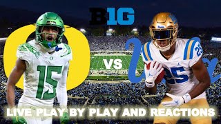 8 Oregon Ducks vs UCLA Bruins Live PlayByPlay amp Reactions [upl. by Aitercal773]