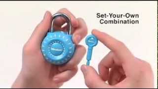 Master Lock 1590D Combination Padlocks  Informational [upl. by Talbott56]