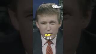 Voici l’évolution de Donald Trump au fil des années [upl. by Retsek]