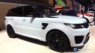 2017 Range Rover Sport 50 V8 SVR  Exterior and Interior Walkaround  2017 Geneva Motor Show [upl. by Negris88]