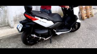 Yamaha Xmax 400 Exhaust System  HD Sound [upl. by Lewiss299]