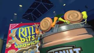 Ritz Bits Peanut Butter and Fudge Commercial 2004 [upl. by Rinee]