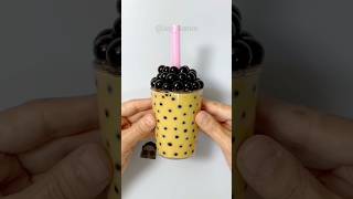 Boba Tea 🥰 asmr boba squeeze Escreem eskrim [upl. by Elbys]