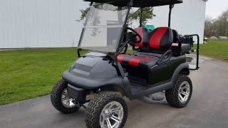 48 Volt Custom Lifted Club Car Precedent Golf Cart [upl. by Warde408]