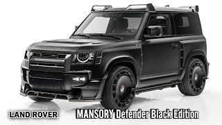 The land rover MANSORY Defender Black Edition Autochannel [upl. by Eyk324]