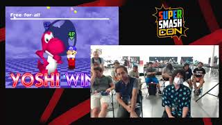 SSC 2017  Isai 12 Characters Vs Prince 12 Yoshis SSB64 Exhibition Match [upl. by Nnazil]