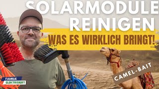 SaharastaubAlarmWas bringt die Reinigung von Solarmodulen wirklich PVreinigung Energieeffizienz [upl. by Yeh146]