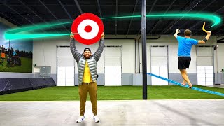 Boomerang Trick Shots 2  Dude Perfect [upl. by Stoneman849]