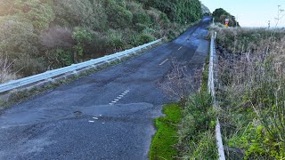 Earthquake destroyed Road  Irongate  Kaikoura  by Drone [upl. by Fleece]