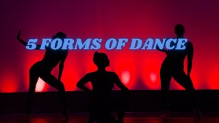 Forms Of Dance  Choreographic Forms Of Dance  Top 5  Elite Motion [upl. by Lajet]