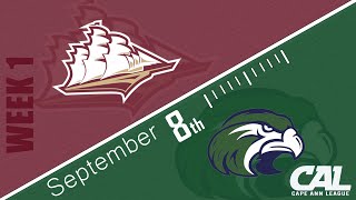 Newburyport Vs Essex Tech Football September 8th 2023 [upl. by Killion]