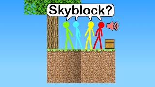 Puse voz a quotSkyblock  Animación vs Minecraft Ep 11quot [upl. by Josepha238]